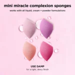 Real Technique - Miracle Mini Complexion Sponge, 4 Count