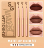 Sheglam - So Lippy Lip Liner Set - Espresso Kisses