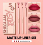 Sheglam - So Lippy Lip Liner Set - Rose Graden