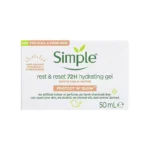Simple - Protect ‘N’ Glow Rest And Reset 72h Hydrating Gel - 50ml - Image 6