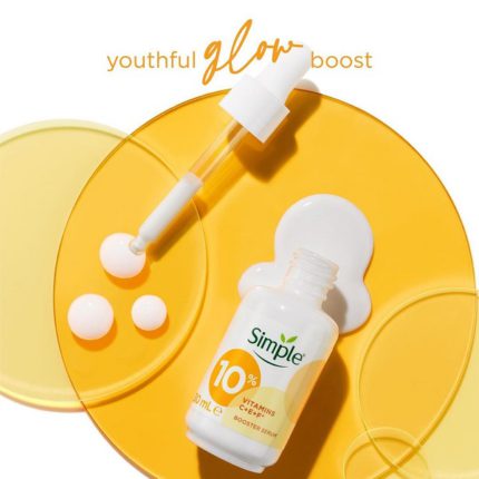 simple booster serum 10 percent vitamin c e f