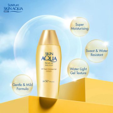 Skin Aqua - Super Moisture Barrier Uv Gel Spf50+ Pa++++ - 100g