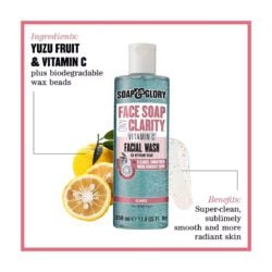 soap and glory face soap and clarity vitamin