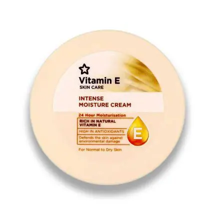 Achieve intense moisture with Superdrug's Vitamin E Intense Moisture Cream. Perfect for your skin care routine, buy online at the best price in Bangladesh. Say goodbye to dry skin! - Lavishta