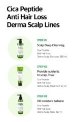 SOME BY MI - Cica Peptide Anti Hair Loss Derma Scalp Tonic - 150ml - Image 3
