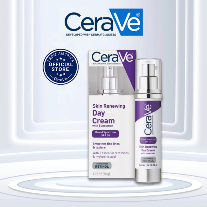 cerave skin renewing day cream broad spectrum
