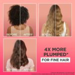 Garnier - Ultimate Blends Plumping Hair Food Watermelon Shampoo for Fine Hair - 350ml - Image 4