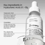 ordinary hyaluronic acid 2 percent b5 30ml