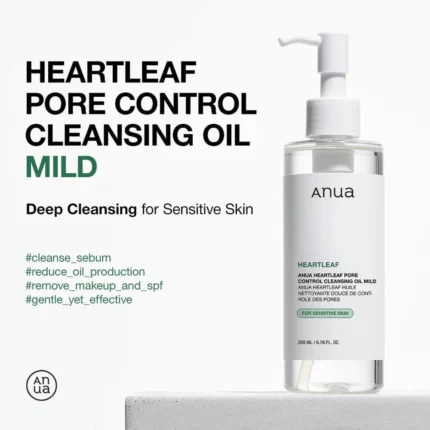 anua heartleaf pore control cleansing 200ml