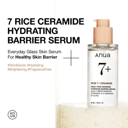anua 7 rice ceramide hydrating barrier serum