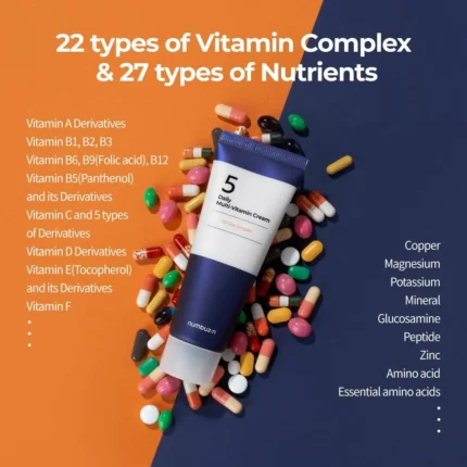 numbuzin no 5 daily multi vitamin cream 60ml
