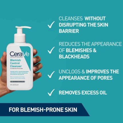 cerave blemish control cleanser for blemish