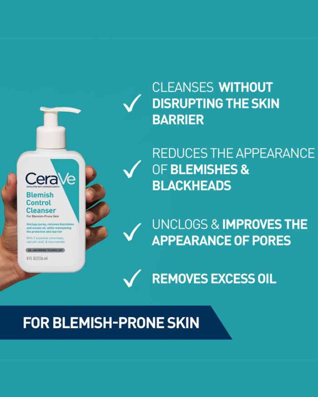 cerave blemish control cleanser for blemish