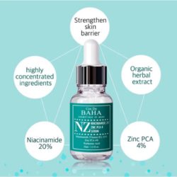 cos de baha niacinamide 20 percent zinc 4