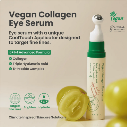 axis y vegan collagen eye serum 10ml