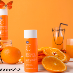 boots vitamin c brightening toning water