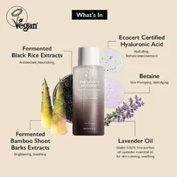 haruharu wonder black rice hyaluronic toner