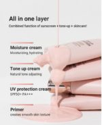 Heimish - Bulgarian Rose Tone-up Sunscreen SPF50+ PA+++ - 30ml - Image 2