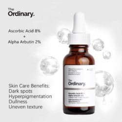 ordinary ascorbic acid 8 percent alpha