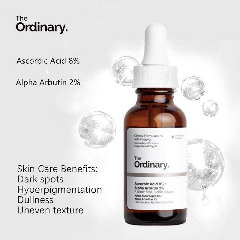 ordinary ascorbic acid 8 percent alpha