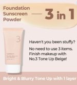 numbuzin no 3 porcelain base skip tone up