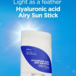 isntree hyaluronic acid airy sun stick 22g