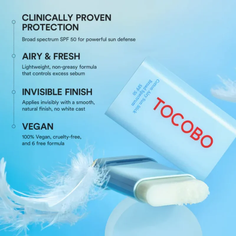 tocobo cotton soft sun stick spf50 pa 19g