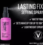 Maybelline - Lasting Fix Makeup Setting Spray, Matte Finish - 100ml - Image 3