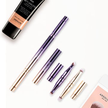 Absolute New york - 4-in-1 Eye Detailing + Lip Brush - Abmb27