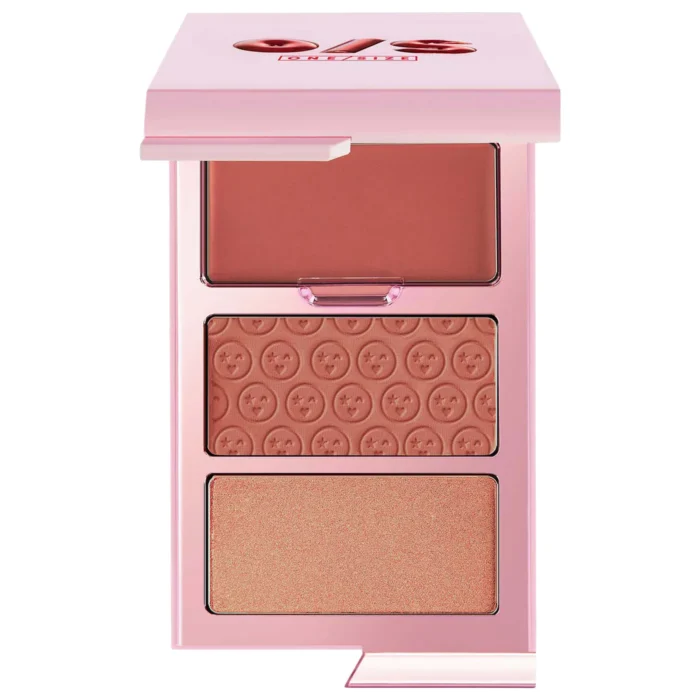 s2547982-main-zoom ONE/SIZE by Patrick Starrr - Cheek Clapper 3d Blush Trio Palette - Very That - Image 1