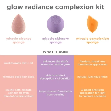 Real Technique - Glow Radiance Complexion Set