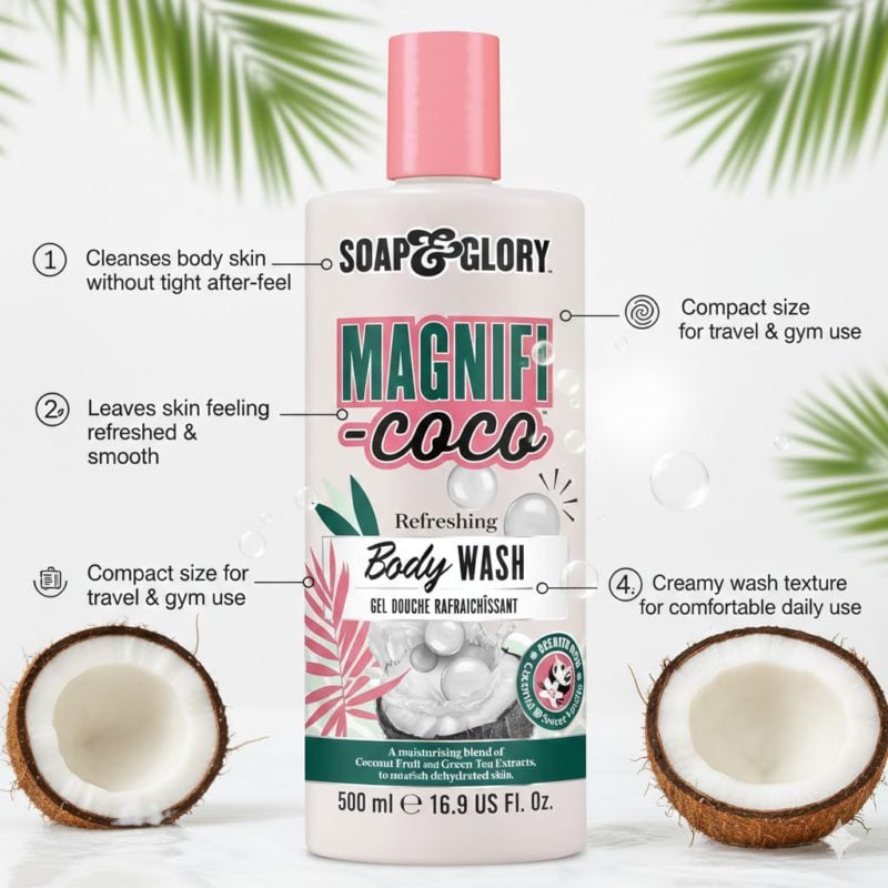 soap and glory magnifi coco refreshing body