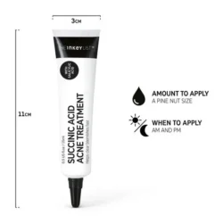 the inkey list succinic acid acne treatment