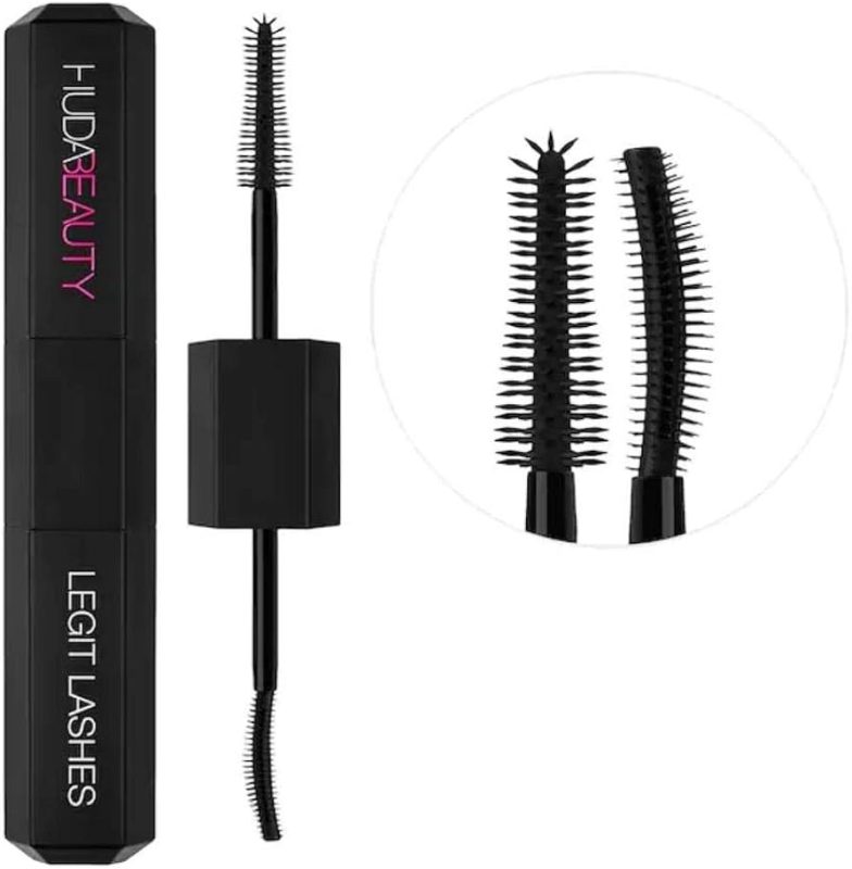 Home Huda Beauty 2-In-1 Volume + Curl & Length Legit Lashes Mascara Travel Size - Lavishta