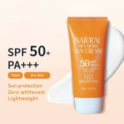 3w clinic natural vita moist sun cream spf 50