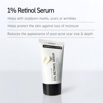 the inkey list scar mark and wrinkle solution