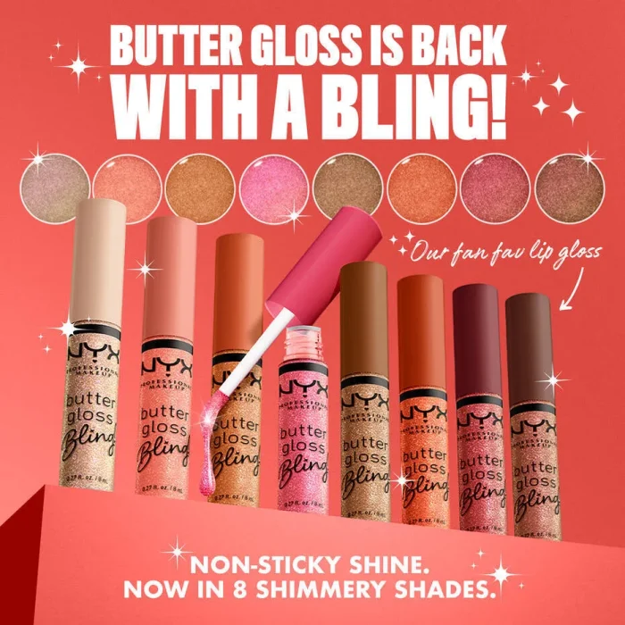 Nyx Butter Gloss Non-sticky Lip Gloss - Lavishta