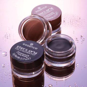 Essence - Stay & Play Gel Eyeliner Pot Waterproof - 01 Black