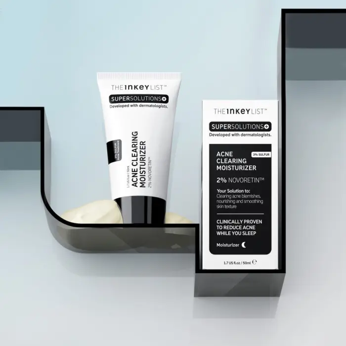 the inkey list acne clearing moisturizer 50ml
