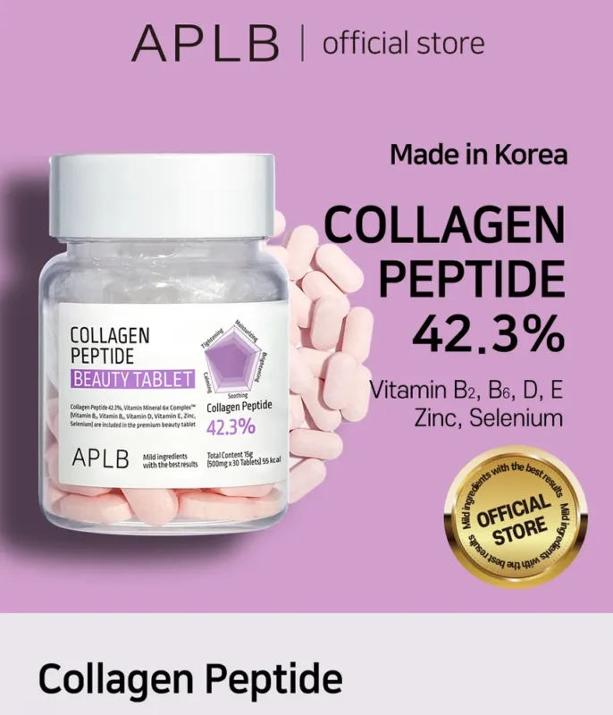 aplb collagen peptide beauty tablet 500mg x