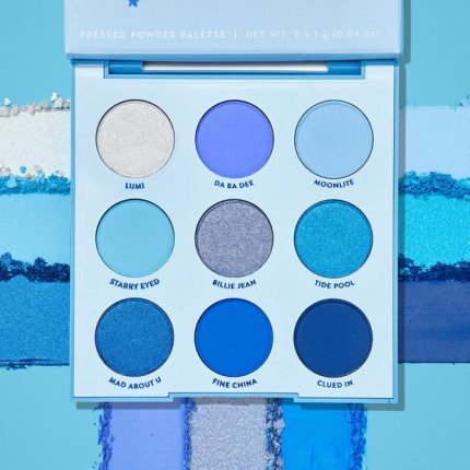 Colourpop Pressed Eyeshadow Powder Palette - Blue Moon Blue Moon - Lavishta