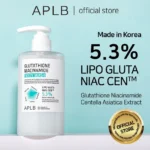aplb glutathione niacinamide body wash 300ml