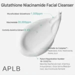 Aplb - Glutathione Niacinamide Facial Cleanser - 80ml - Image 4