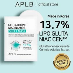 aplb glutathione niacinamide sheet mask 25ml