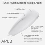 Aplb - Snail Mucin Ginseng Facial Cream - 55ml - Image 3