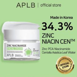 aplb zinc niacinamide facial cream 55ml