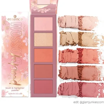 Essence - Peachy Blossom Blush & Highlighter Palette