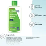 cerave hydrating micellar water ultra gentle