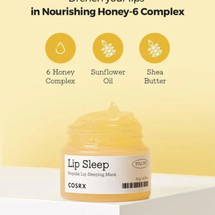 cosrx lip sleep full fit propolis lip