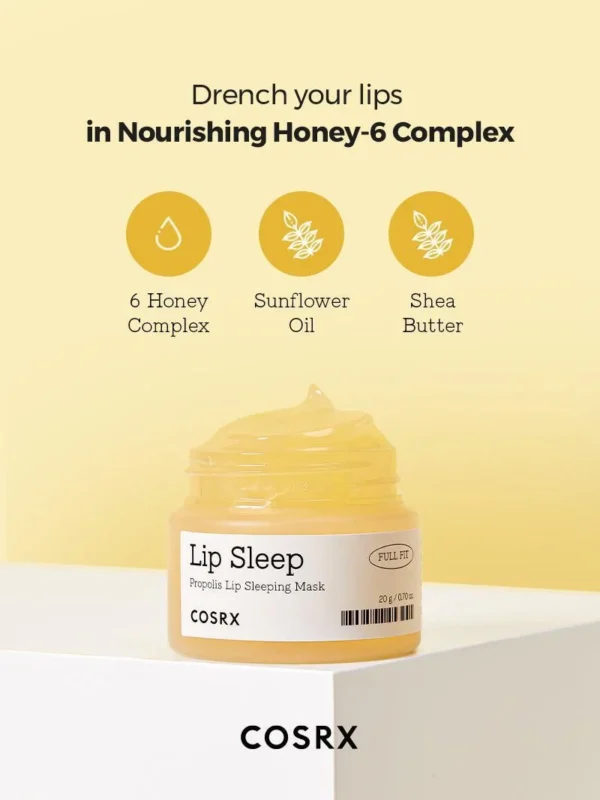 cosrx lip sleep full fit propolis lip